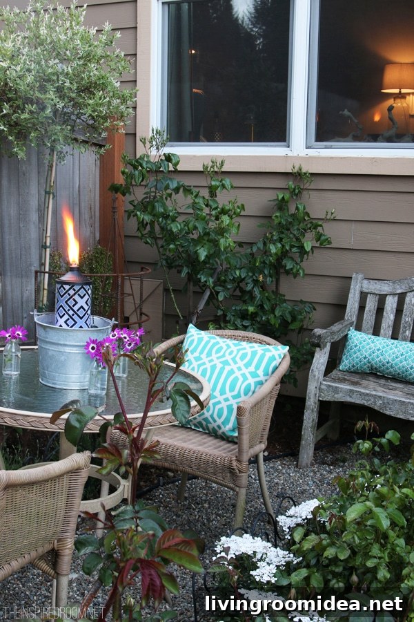 The Inspired Room Backyard Decorating