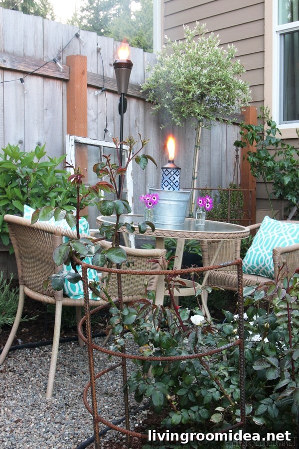 Intimate Backyard Date Night for Two + Giveaway Guide 8 The Inspired Room - Secret Garden Backyard