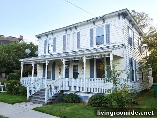Front of the duplex