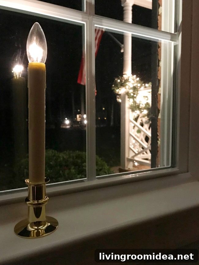 Cordless window candles