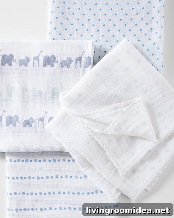 Top Baby Shower Gifts Parents Love to Give and Receive 7 Swaddle Blankets - Aden and Anais