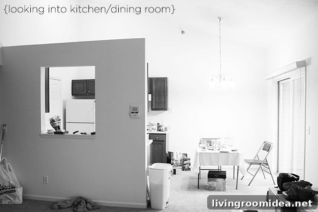 Apartment before photo