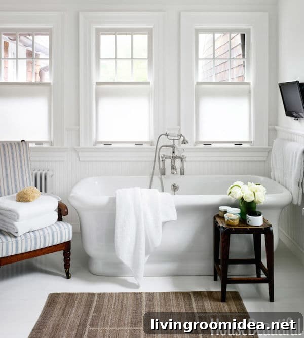 Charming Home Filled with Warmth and Character 8 Shaker Style Cottage House Tour - Bathroom