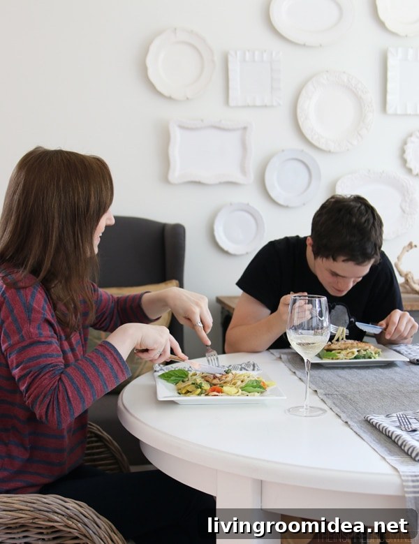 How to Delegate Meal Planning and Grocery Shopping Effectively 8 Blue Apron Recipe - The Inspired Room Dining Room