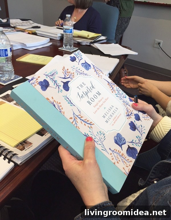 The Inspired Room Book Cover Mockup - Behind the Scenes