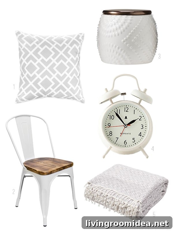 Design Elements Every Home Needs - Strong Doses of White - The Inspired Room