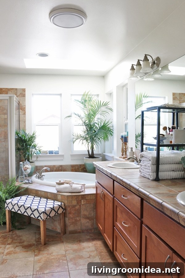 The Inspired Room - Simple Bathroom Refresh