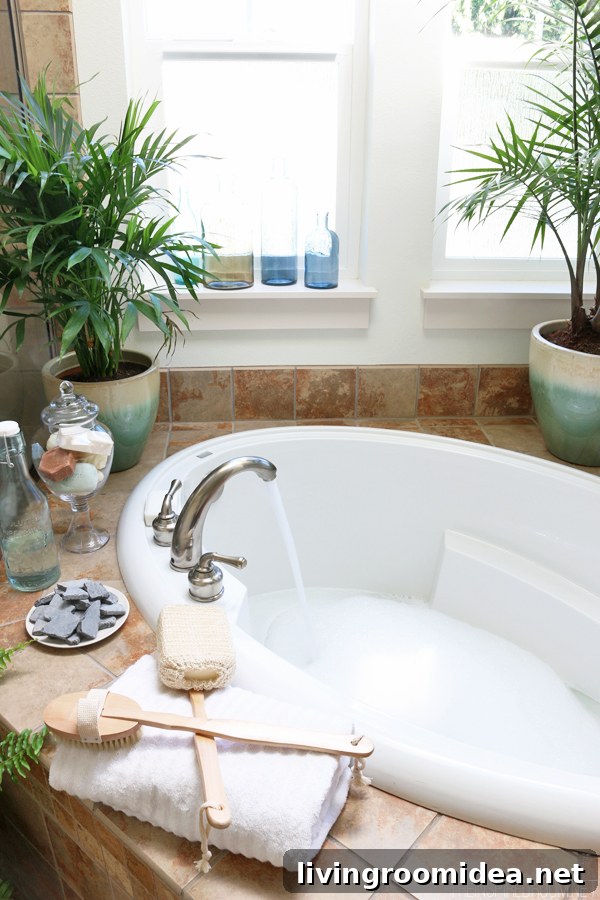 Bathroom Refresh - The Inspired Room