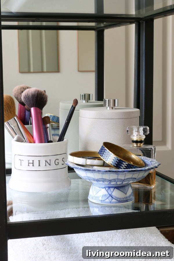 Bathroom Refresh - The Inspired Room blog