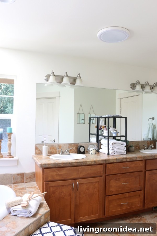 Master Bathroom Refresh Guide: Stylish Updates for a Modern Look 10 Bathroom Refresh Update - The Inspired Room Blog