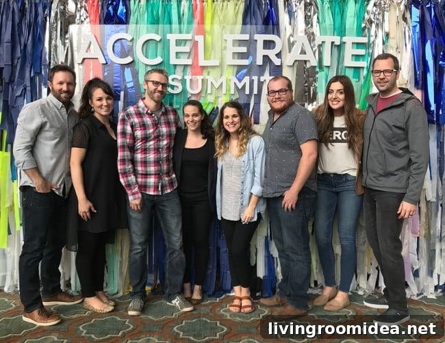 Group shot at the conference