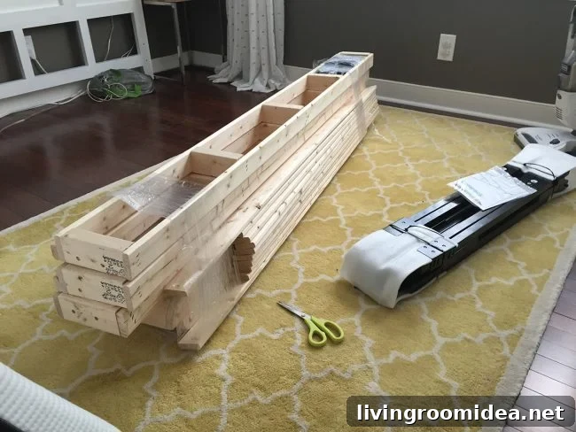 Mail order boxspring we received