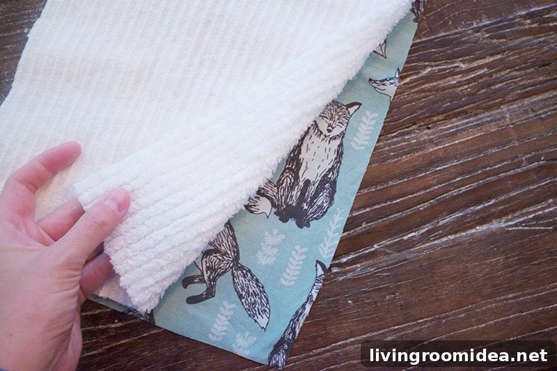 DIY Baby Gifts: Burp Cloth Tutorial