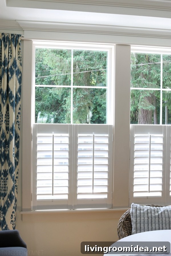 Plantation Shutters - Bali Blinds - The Inspired Room