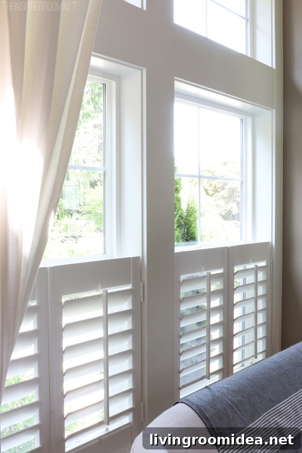 Modern Plantation Shutters: Styles, Materials, and Buying Guide 8 Plantation Shutters - The Inspired Room blog