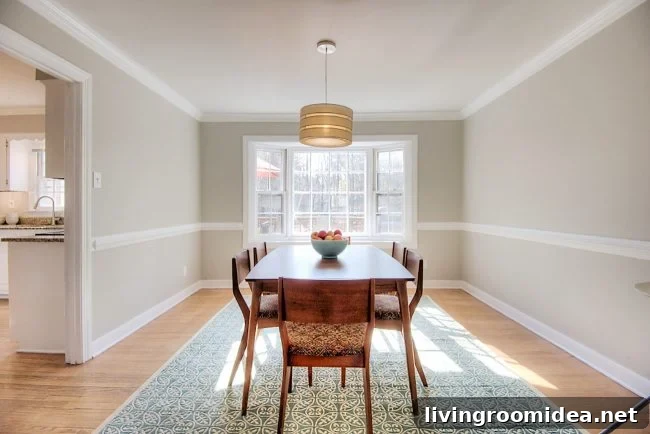 living room staged to sell with neutral walls and simple table