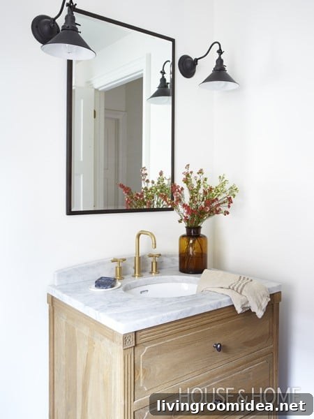 Bathroom House and Home - Designer Mandy Milks