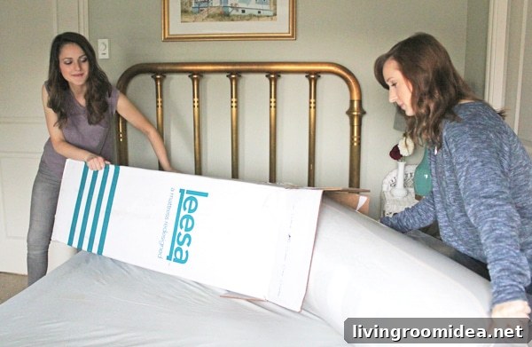 Leesa Mattress - The Inspired Room