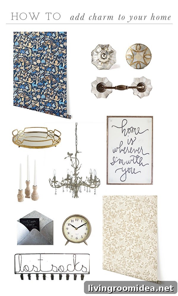 How to Add Charm to Your Home - The Inspired Room