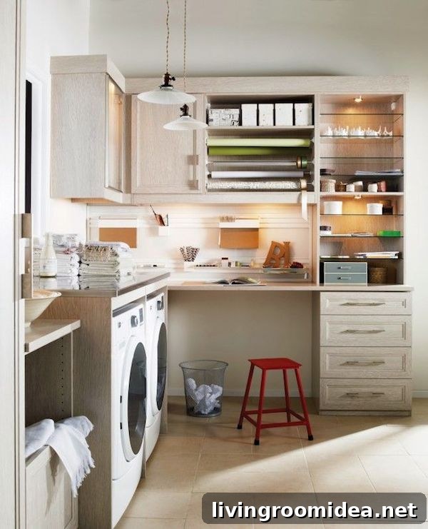 Laundry and Craft Room