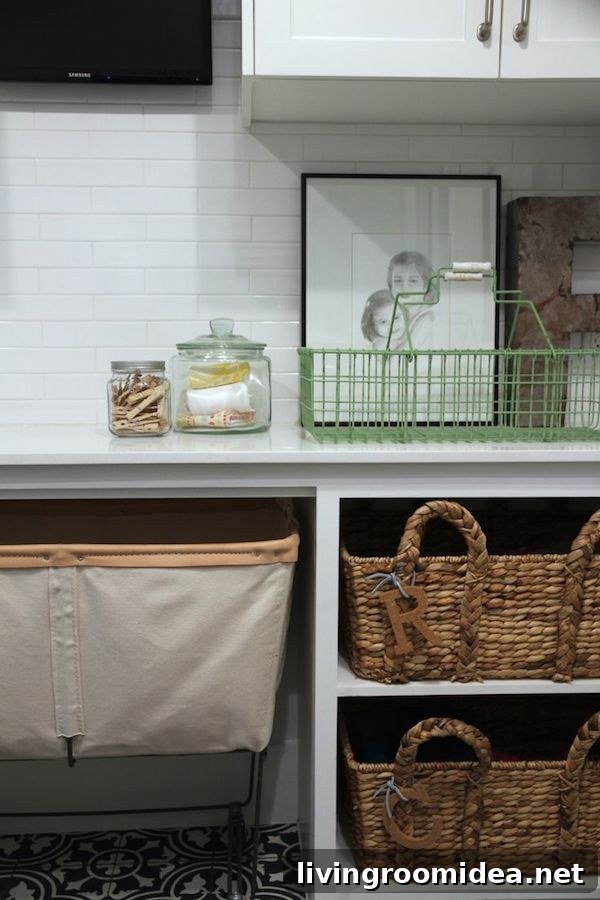 Laundry Room Organization - Brown Eyed Fox
