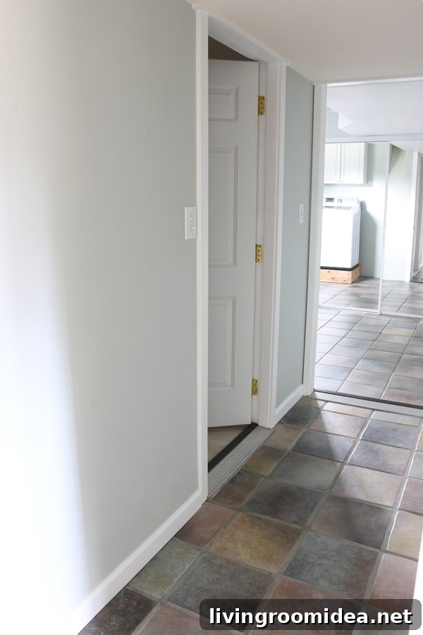 Hallway Before - The Inspired Room