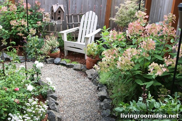 The Inspired Room Backyard - Secret Garden