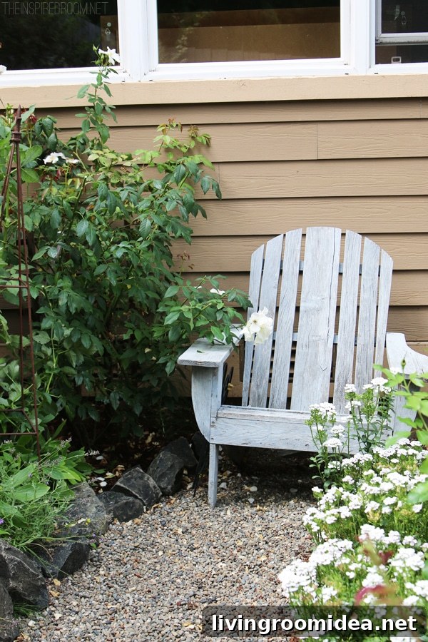 Adirondack Chair - The Inspired Room Backyard Tour