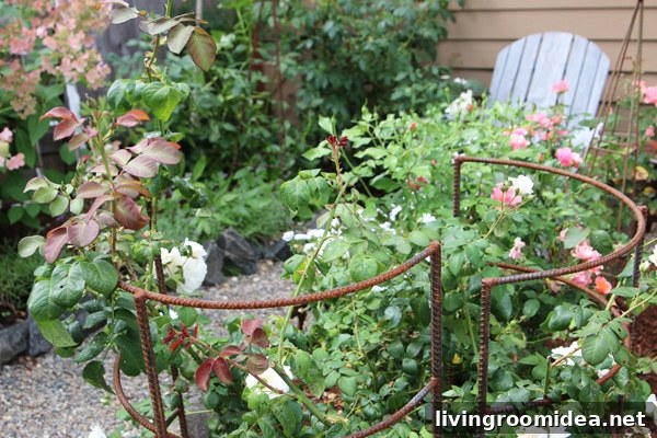 Backyard Tour: Pea-Gravel Patio, Flagstone Paths & Secret Garden 20 The Inspired Room Backyard Tour