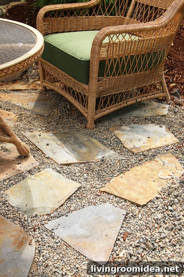The Inspired Room Flagstone Patio