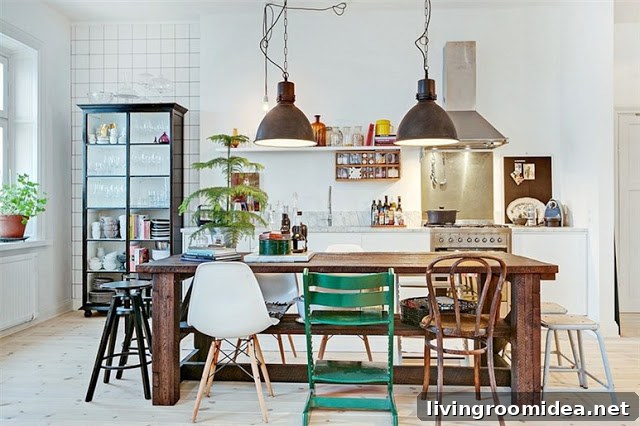 Mismatched Chairs - La Maison Dannag