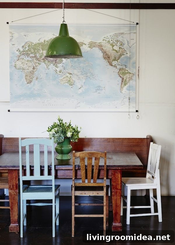 Mismatched Dining Chairs