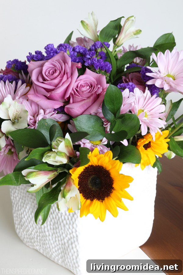 The Inspired Room - Flowers from The Bouqs Company