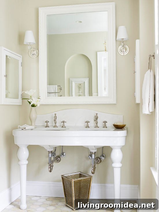 Repurpose Furniture into a Stylish Bathroom Vanity: Creative Ideas 2 repurposed desk into vanity