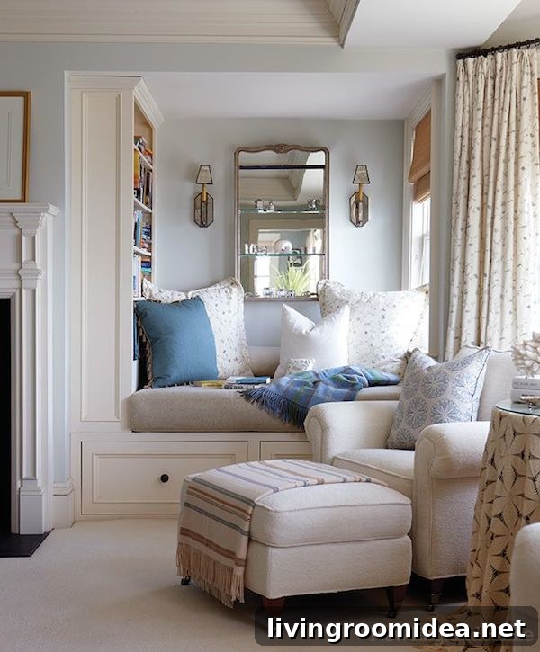 Cozy Window Seat - New England Home