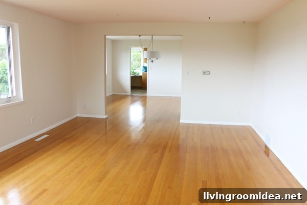 Family Room Before