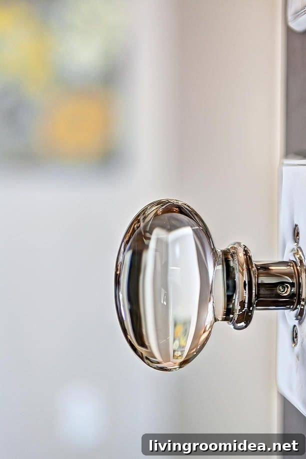 Glass Egg Door Knob - Clark and Co Homes