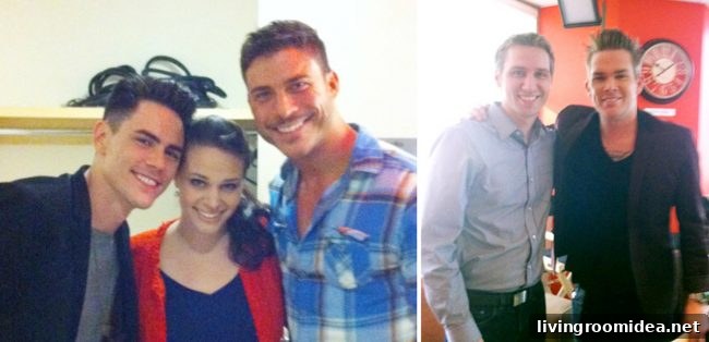 Photo from first book tour with celebrities
