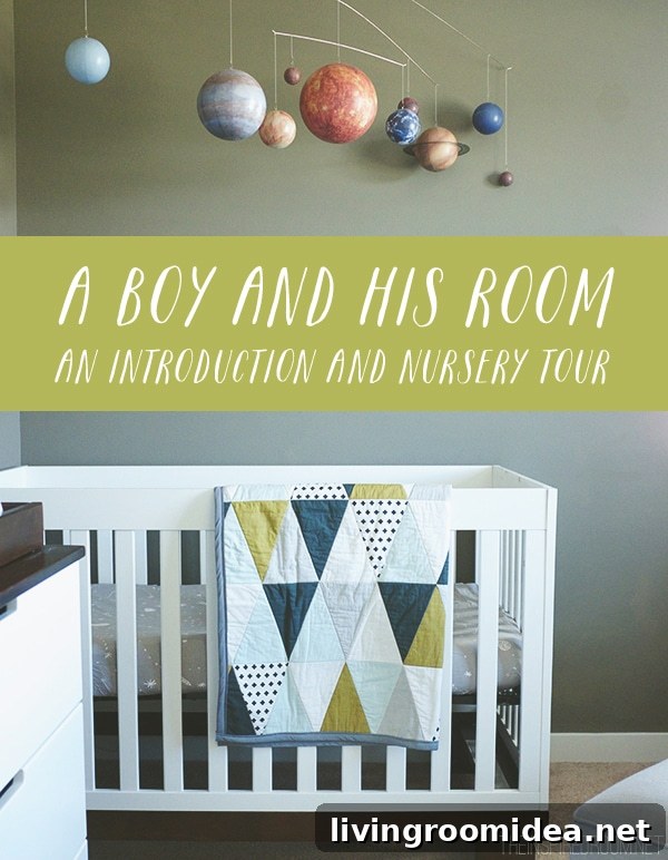 A Boy and His Room - An Introduction and Nursery Tour
