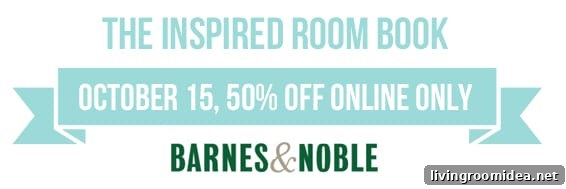 The Inspired Room new coffee table book - 50% off deal on October 15