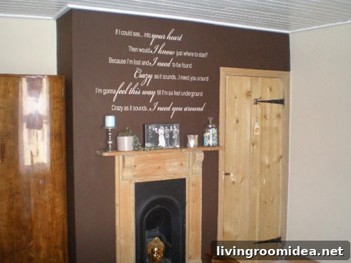 wall-decal-chocolate-guest-bedroom-wall