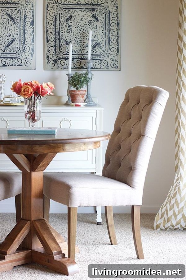 Michaela Noelle Designs Dining Room - The Inspired Room Tour