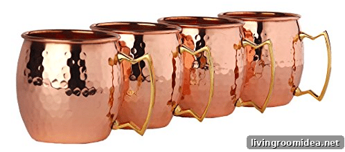 Set of Copper Mugs