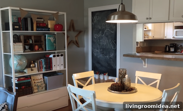 Sweet and Simple Home Video Tour Inspired Living Room