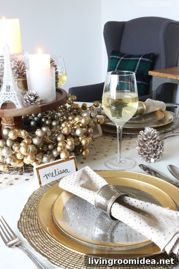 Tablescape by The Inspired Room - Cozy Glam
