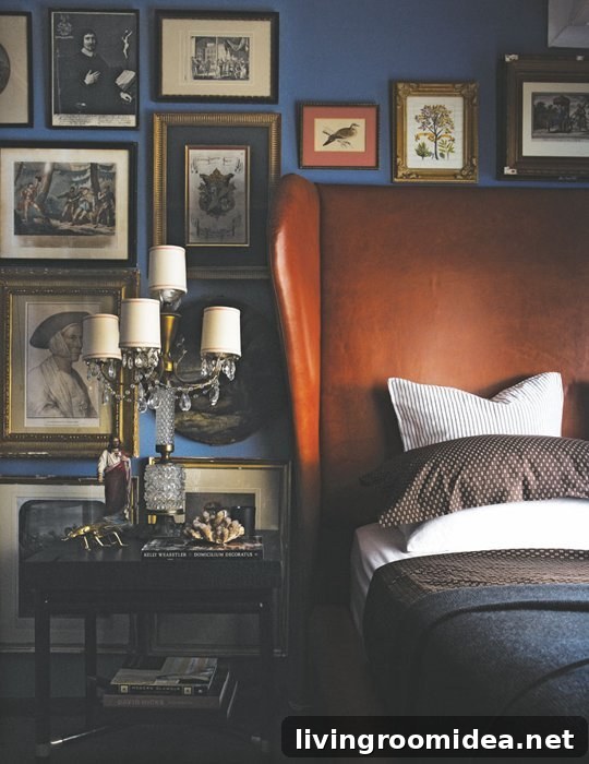 Master Bedroom Design Ideas for My New Home 12 Navy Walls in the Bedroom