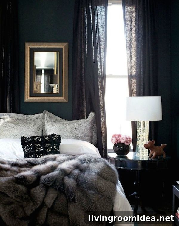 Dark Moody Bedroom