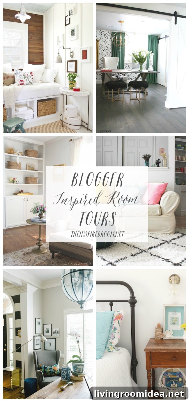 Blogger Inspired Room Tours - Decorating Inspiration