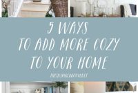 5 Simple Ways to Make Your Home Cozier