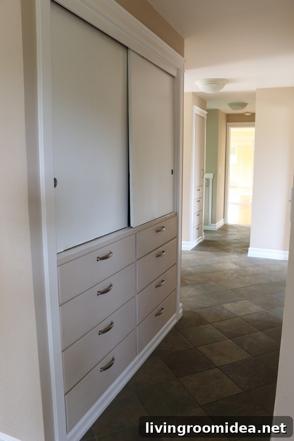 Cabinets Before - The Inspired Room